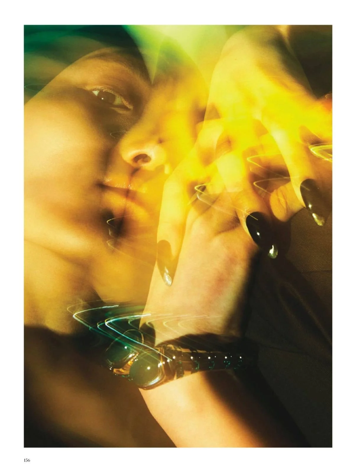 Makeup by Kat Zhang of The Suburbs Studio for Vogue publication