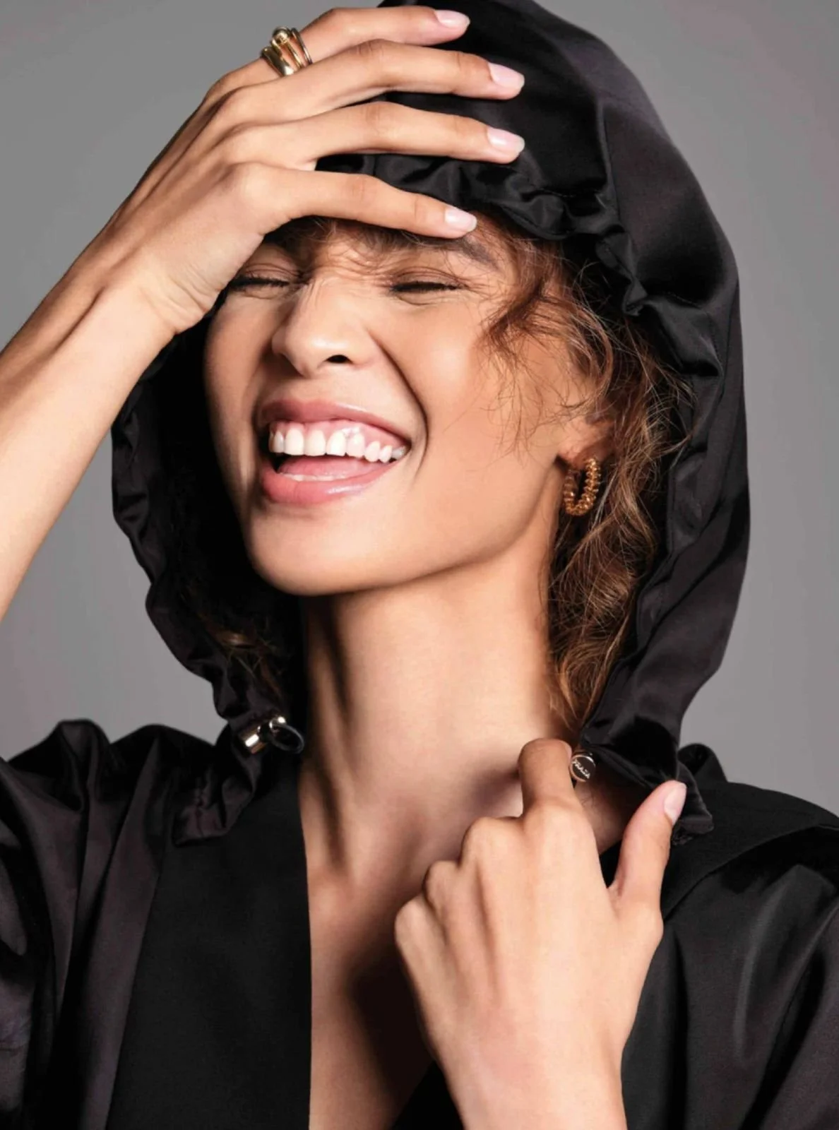 Makeup by Kat Zhang of The Suburbs Studio for Her World publication