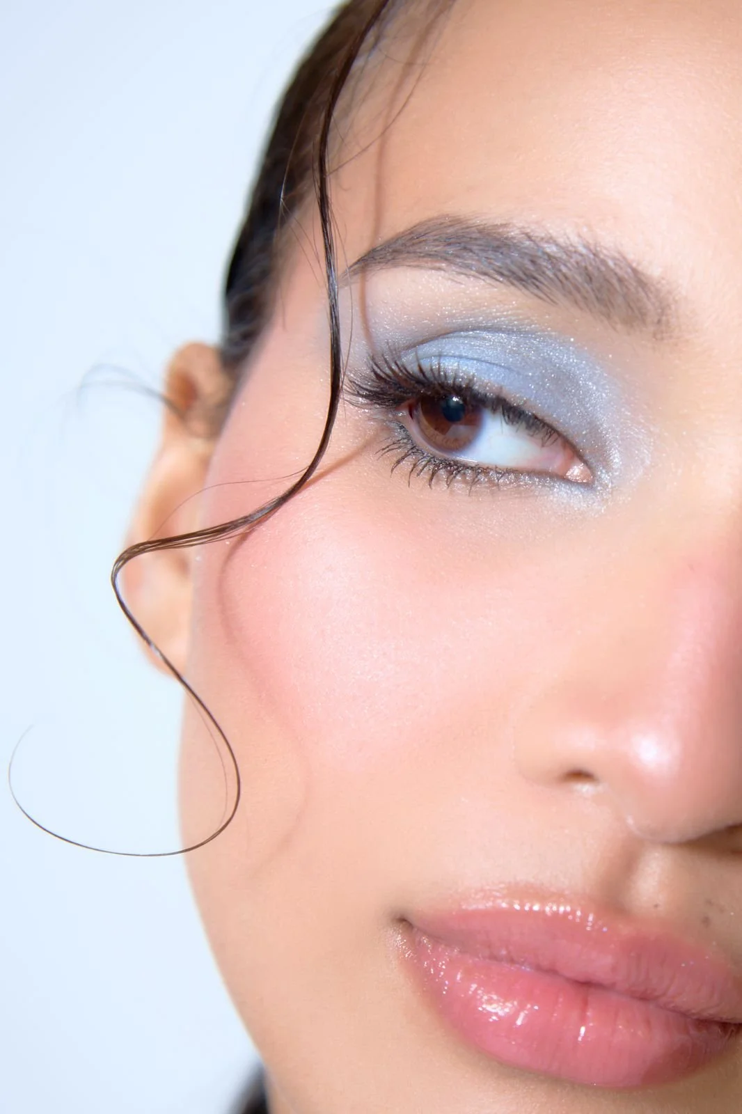 Iman Fandi hair and makeup by Kat Zhang of The Suburbs Studio