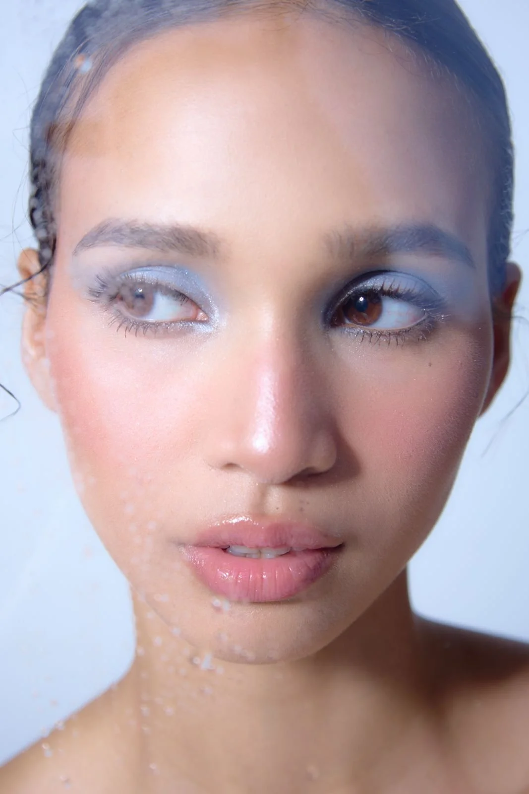 Iman Fandi hair and makeup by Kat Zhang of The Suburbs Studio