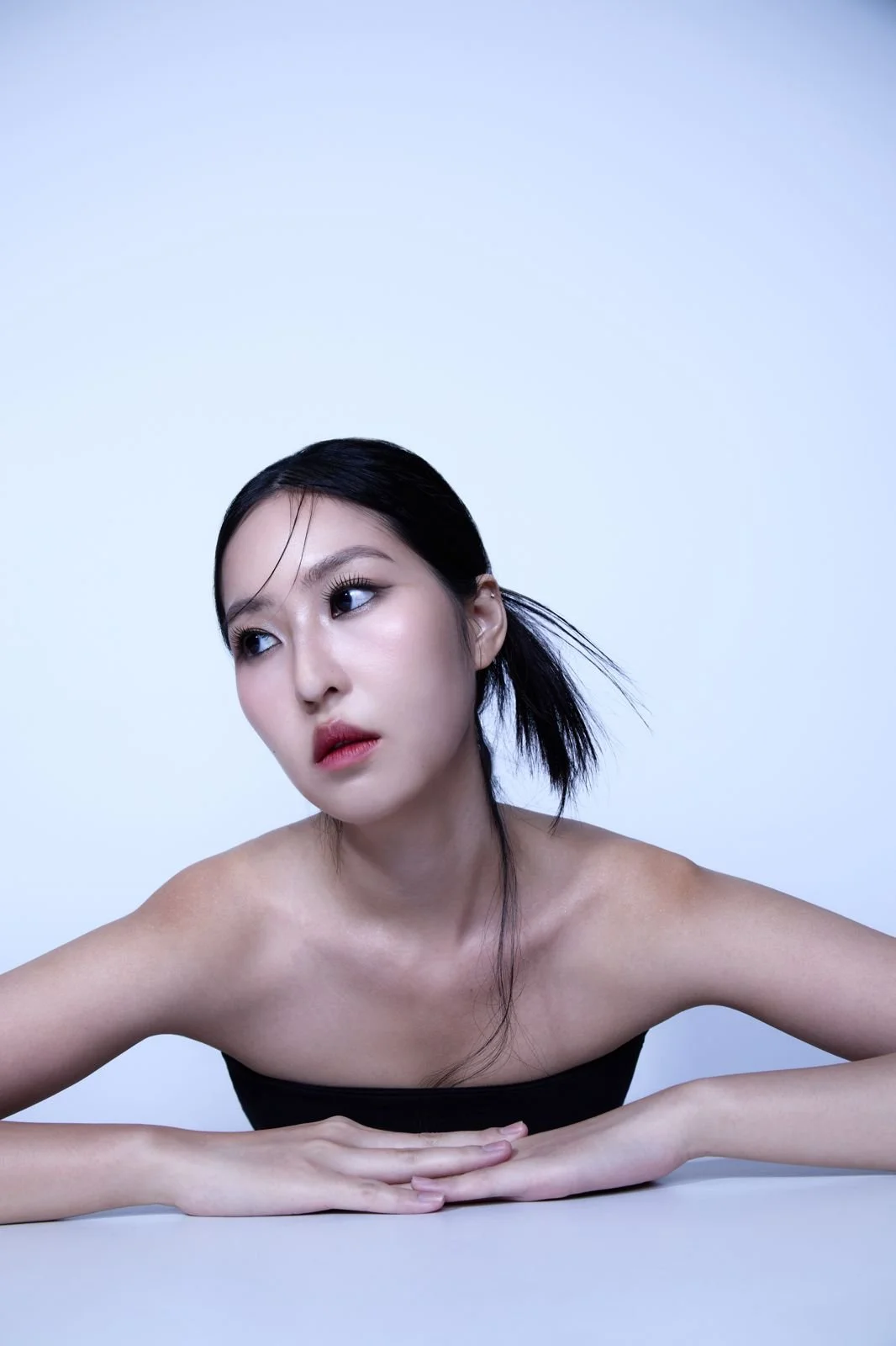 Adielle Hong hair and makeup by Sophia Soh of The Suburbs Studio