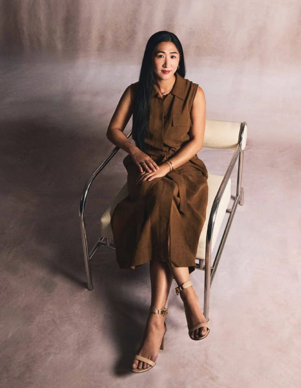 Hair and makeup by Suburbs Studio for Robb Report publication