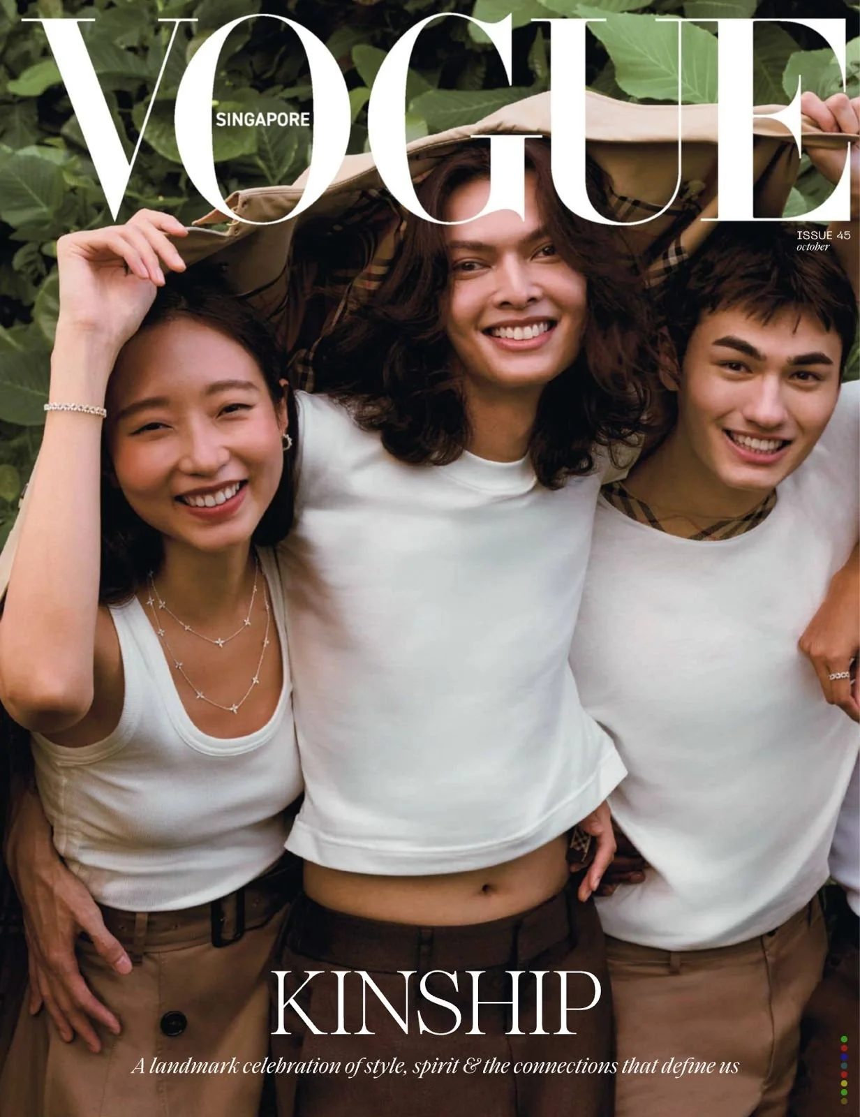 Makeup by Kat Zhang of The Suburbs Studio for Vogue publication