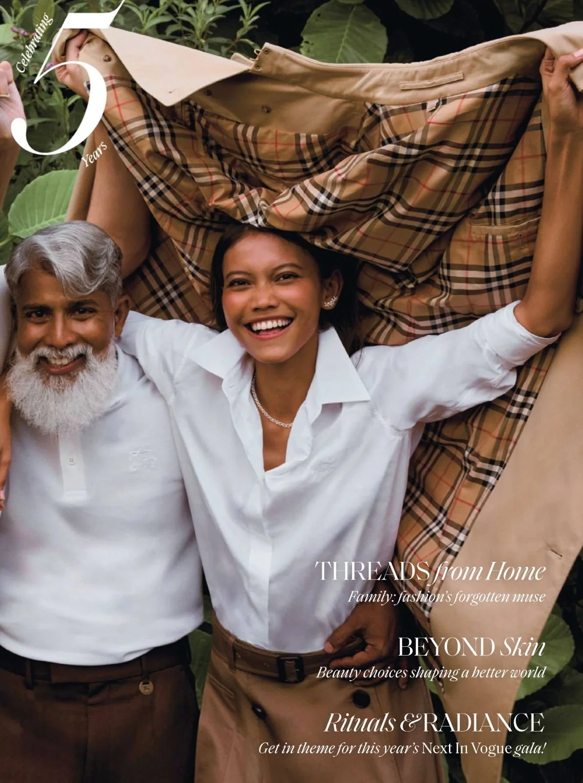 Makeup by Kat Zhang of The Suburbs Studio for Vogue publication