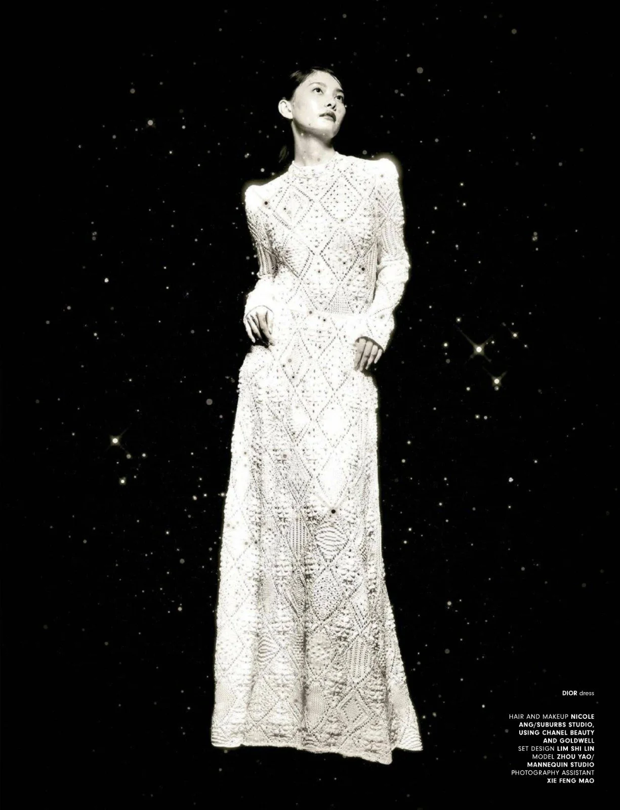 Hair and makeup by Nicole Ang of The Suburbs Studio for Grazia publication