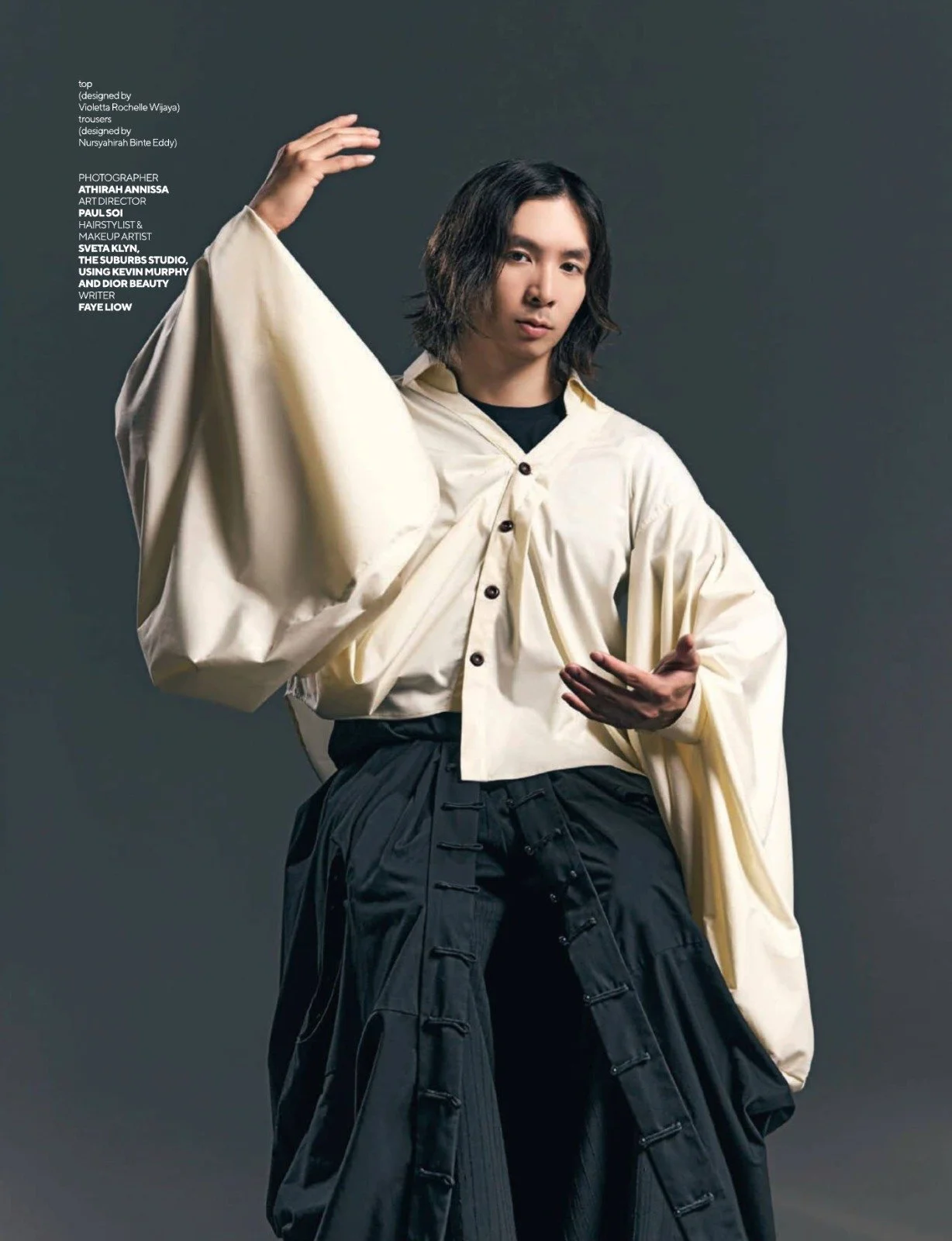 Hair and makeup by Sveta Klyn of The Suburbs Studio for Nuyou