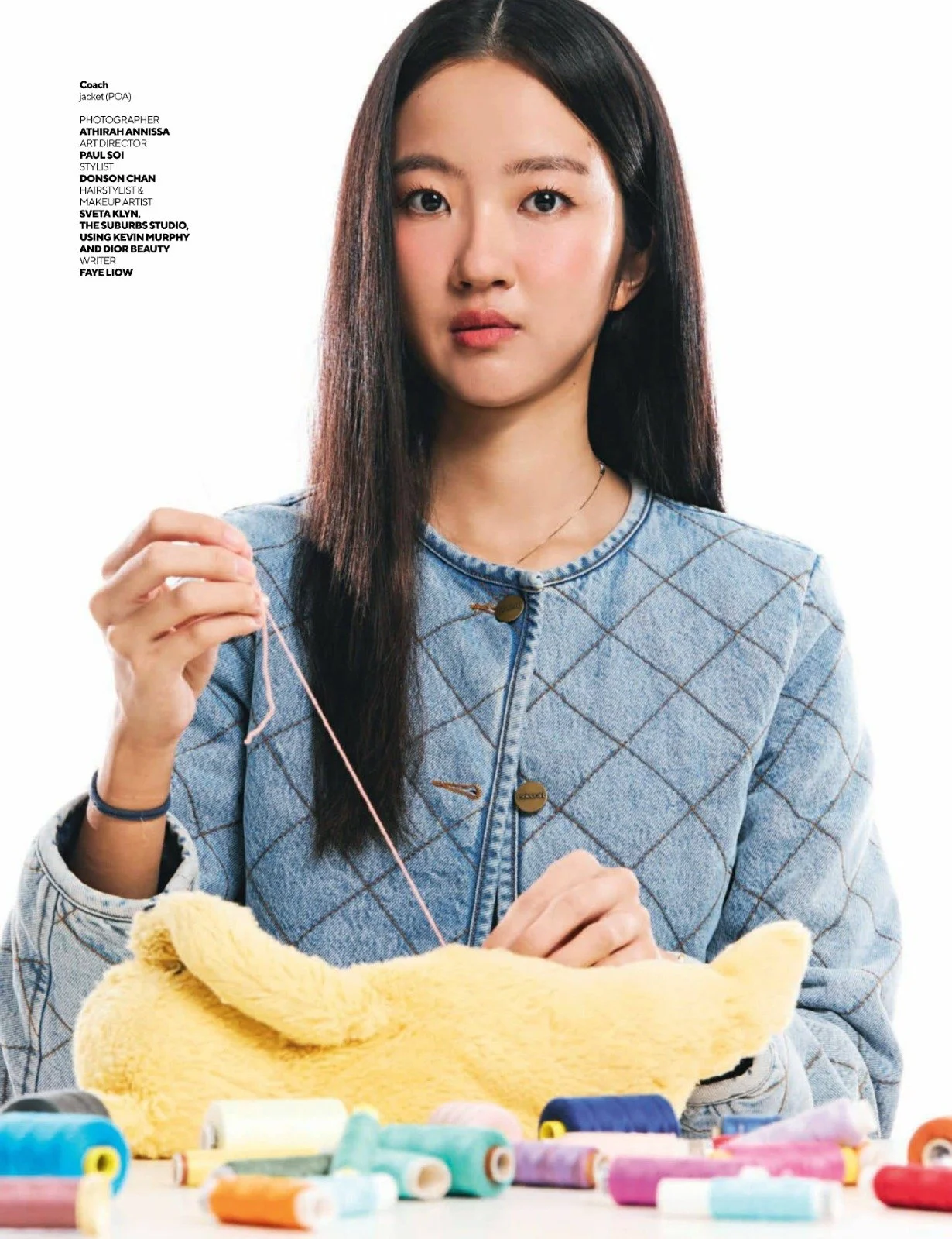 Hair and makeup by Sveta Klyn of The Suburbs Studio for Nuyou