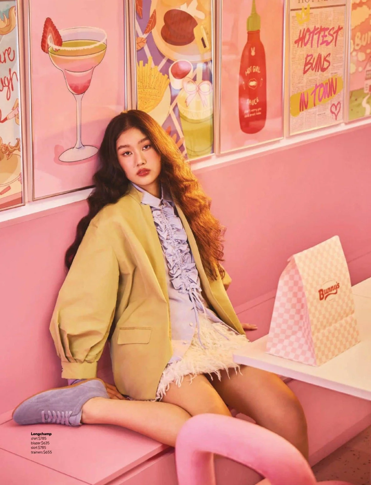 Hair and makeup by Sveta Klyn of The Suburbs Studio for Nuyou editorial publication