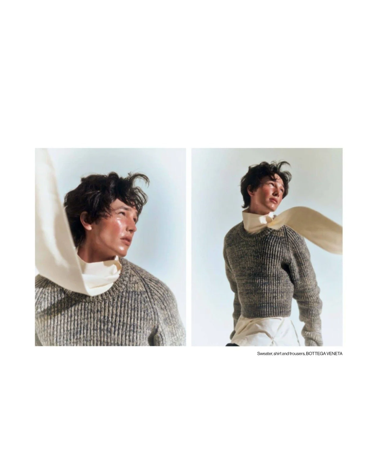 Makeup and hairstyling by Kat Zhang of The Suburbs Studio for Esquire