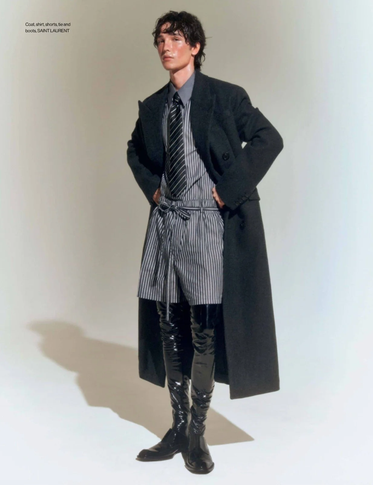 Makeup and hairstyling by Kat Zhang of The Suburbs Studio for Esquire
