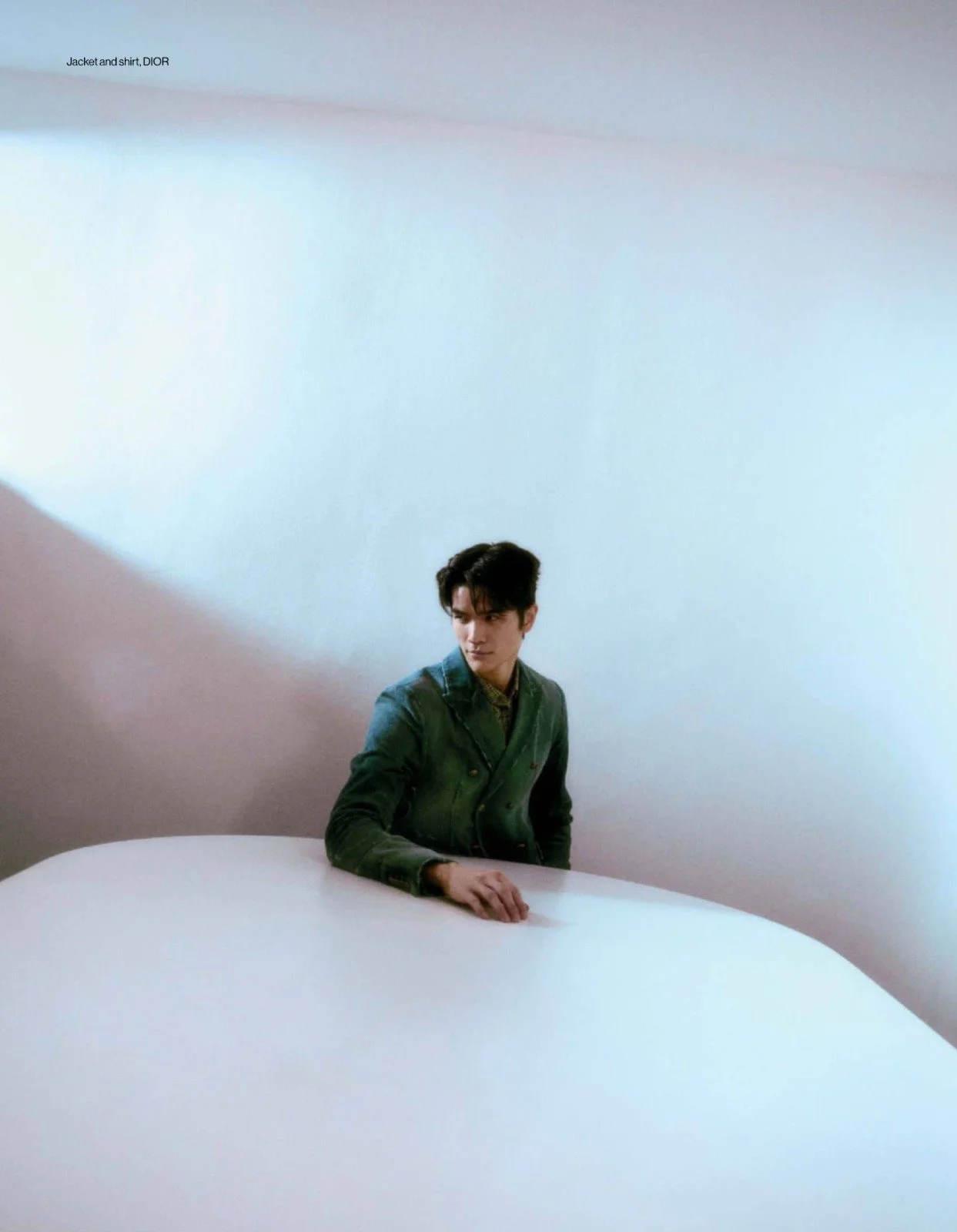 Makeup and hairstyling by Kat Zhang of The Suburbs Studio for Esquire