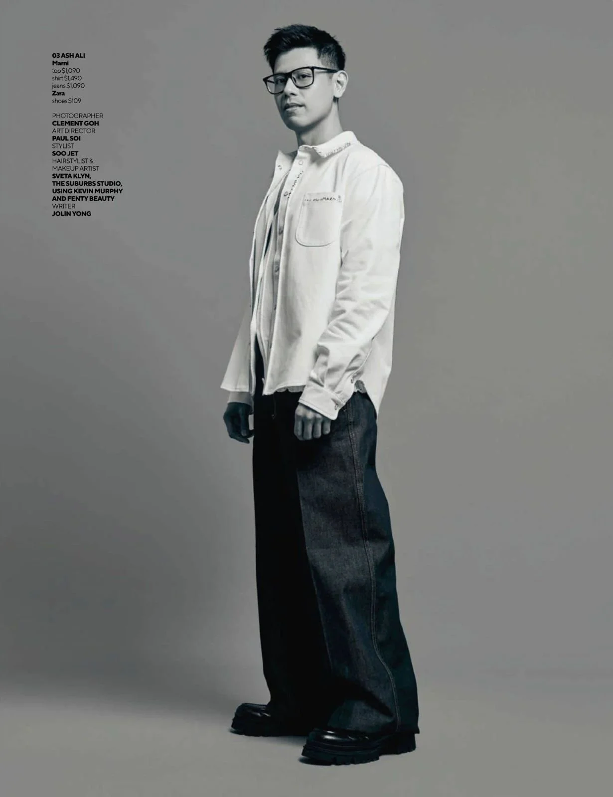 Hair and makeup by Sveta Klyn of The Suburbs Studio for Nuyou publication