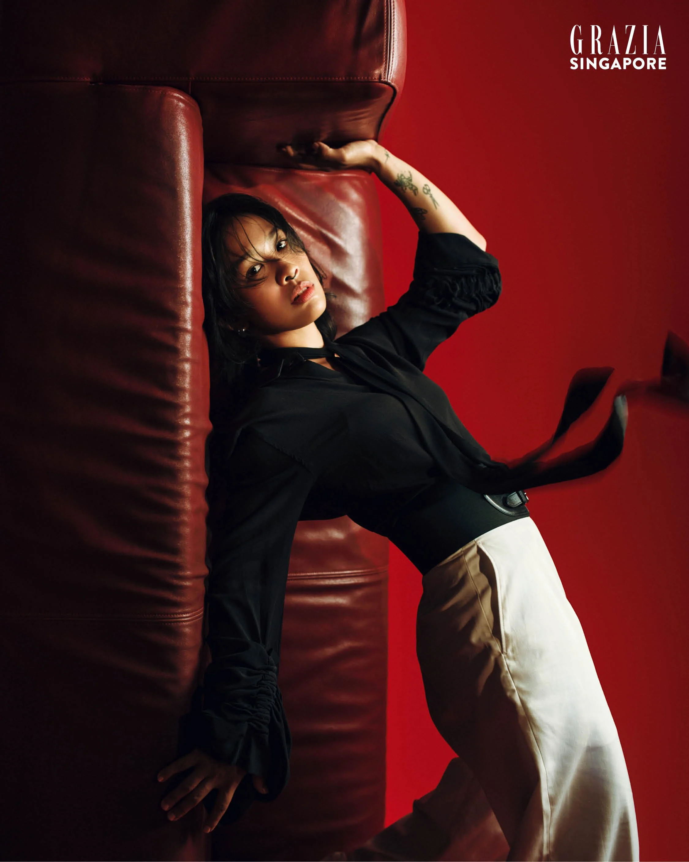 For Jean Seizure fo Grazia Singapore cover