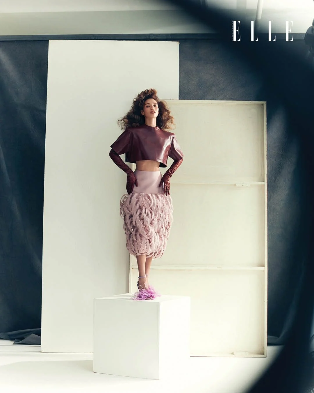 For Iman Fandi for ELLE Singapore cover