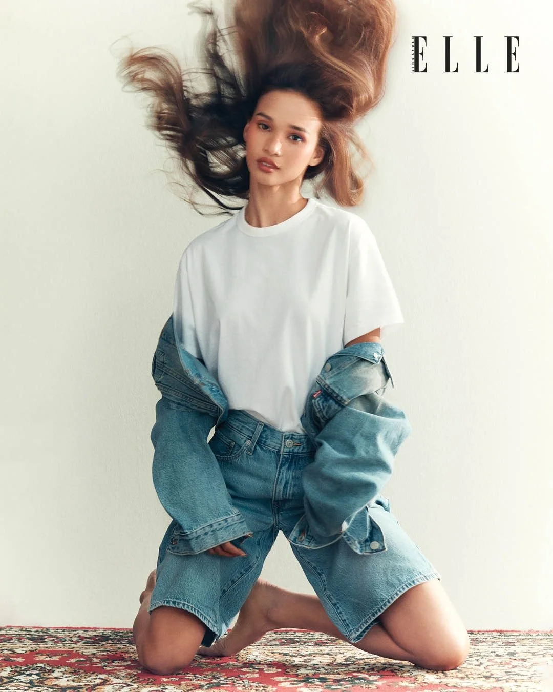 For Iman Fandi for ELLE Singapore cover