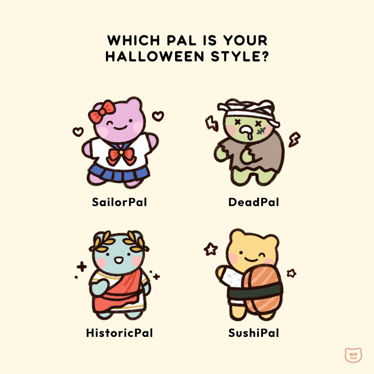 Choose your halloween pal! 🎃