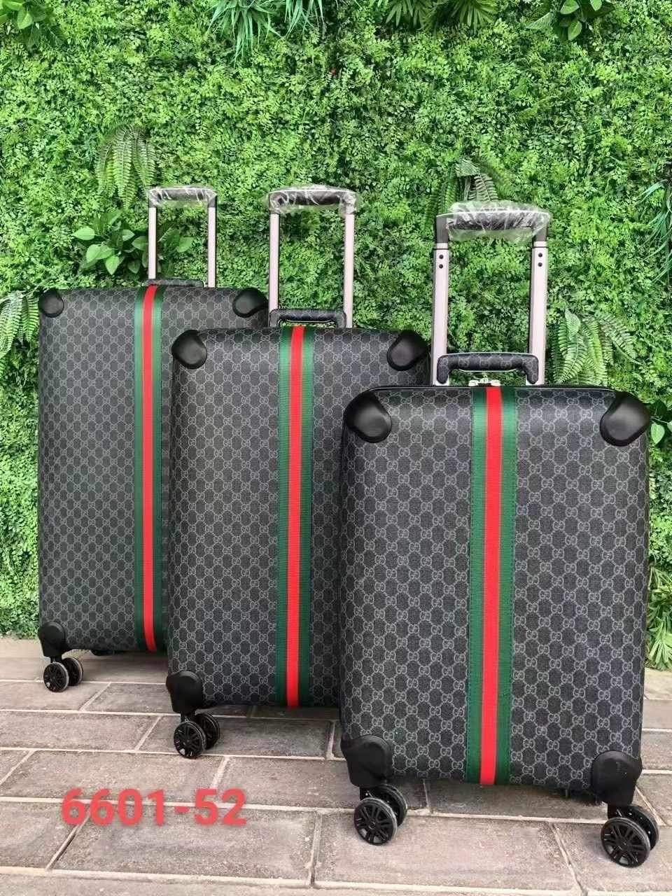 3pcs designer luggage suitcase set • L V
