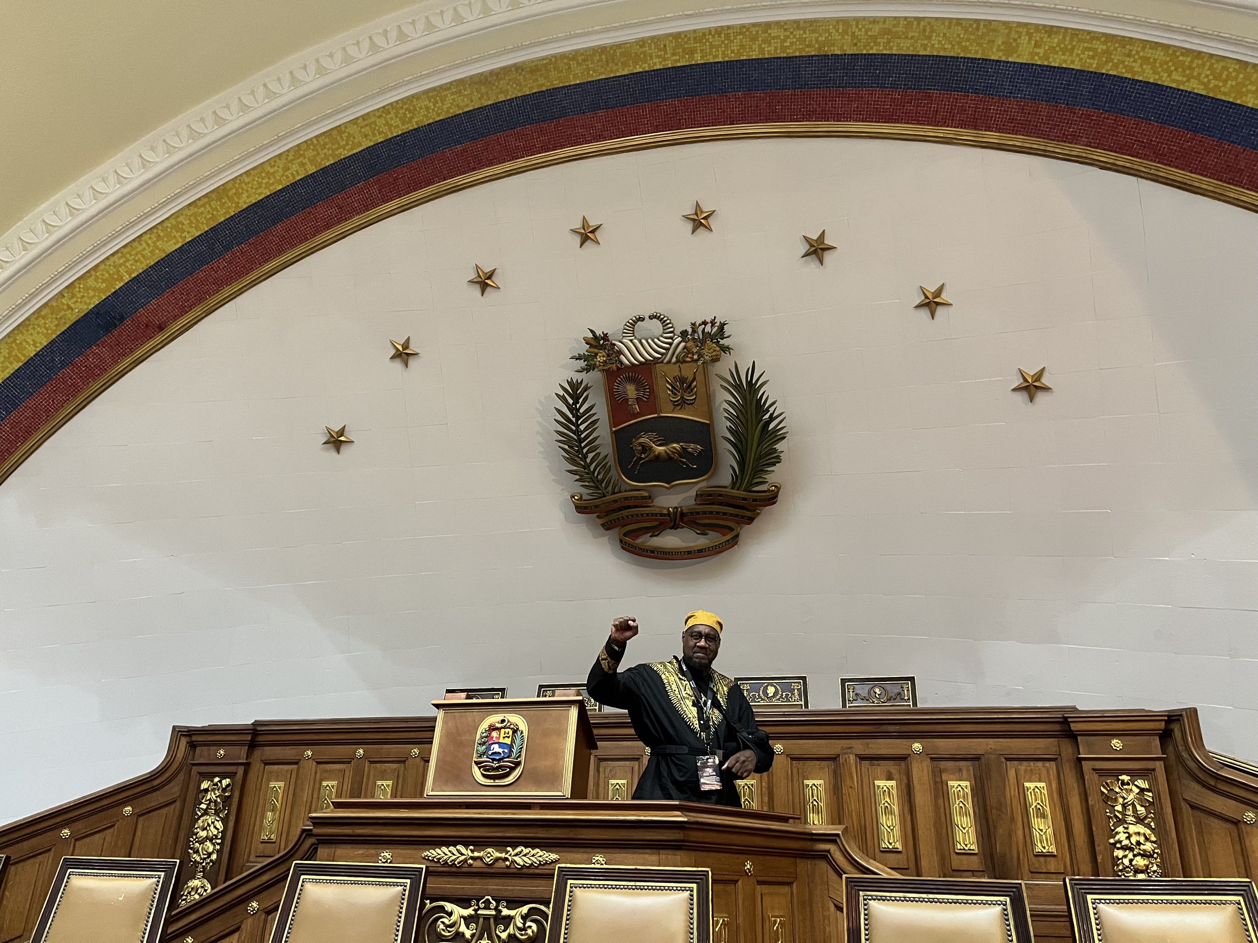 Me at the Venezuelan National Assembly