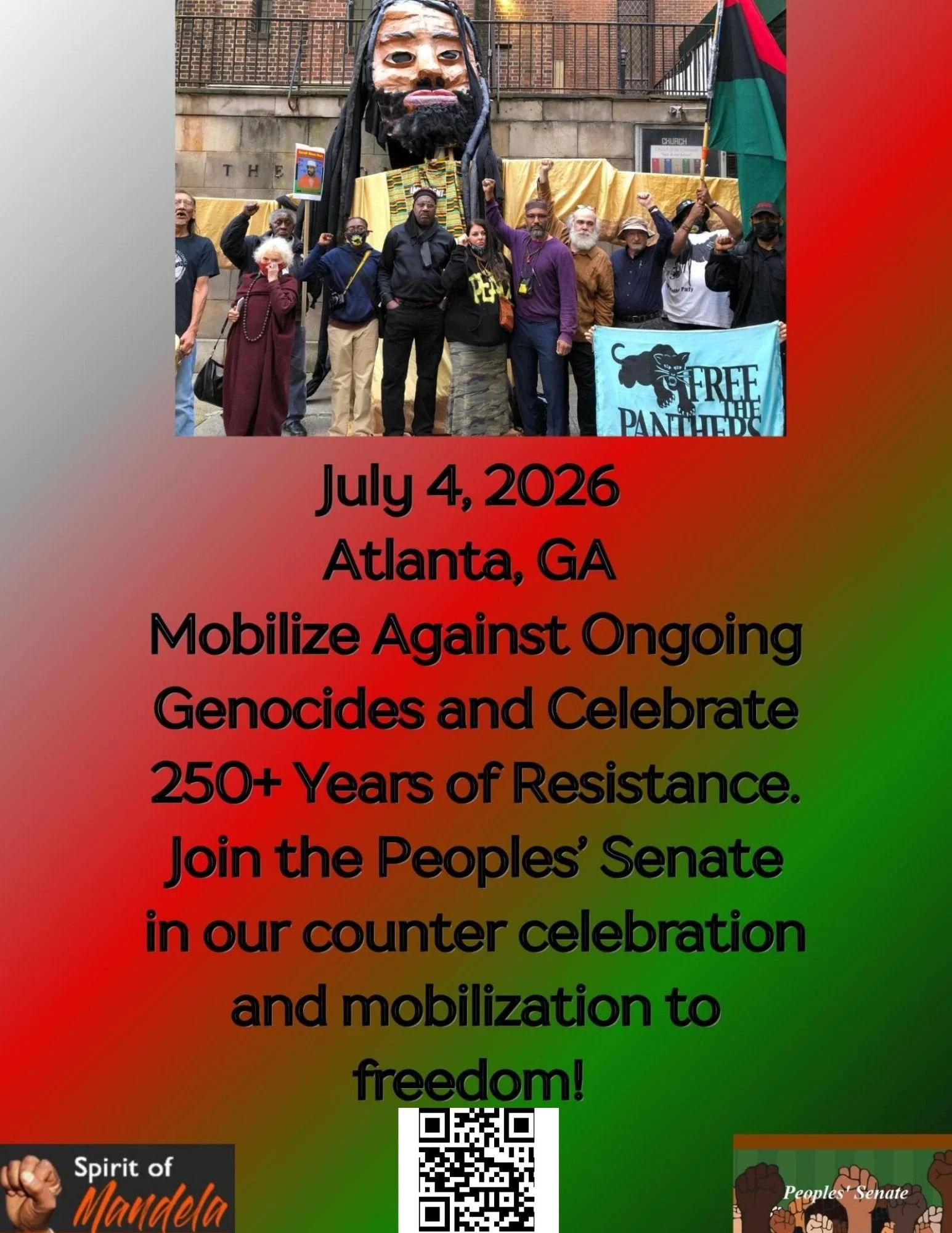 Participate, Support, or Endorse the July 4th Mobilization against genocides - Here’s the form!