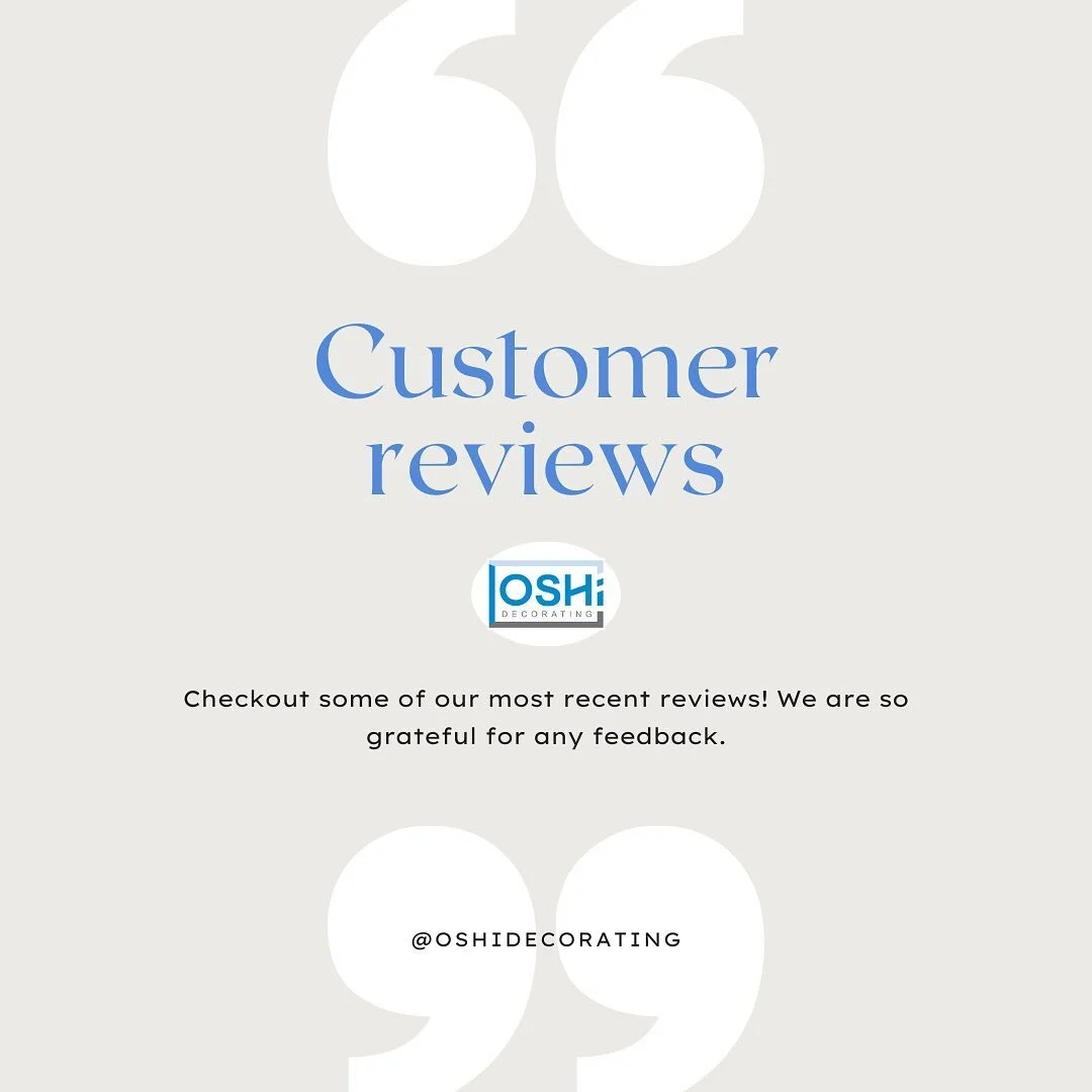 ⭐️⭐️⭐️⭐️⭐️ We really appreciate when people take the time to review us and support our small business. Thank you 🙏