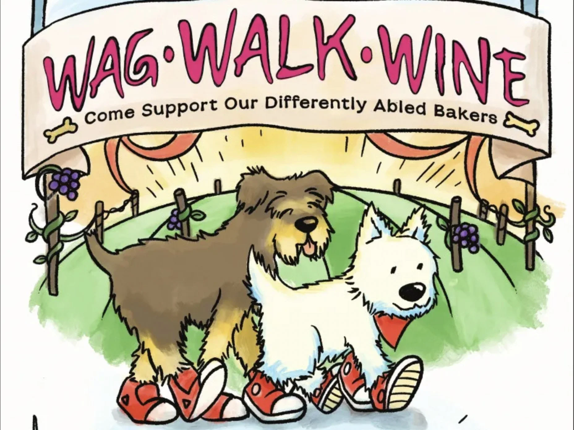 1st Annual Wag. Walk. Wine