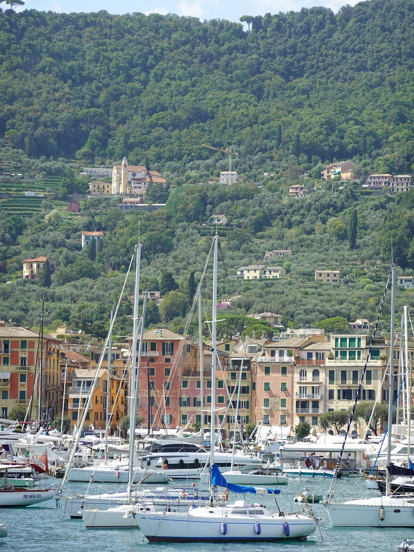 Morning light over Portofino