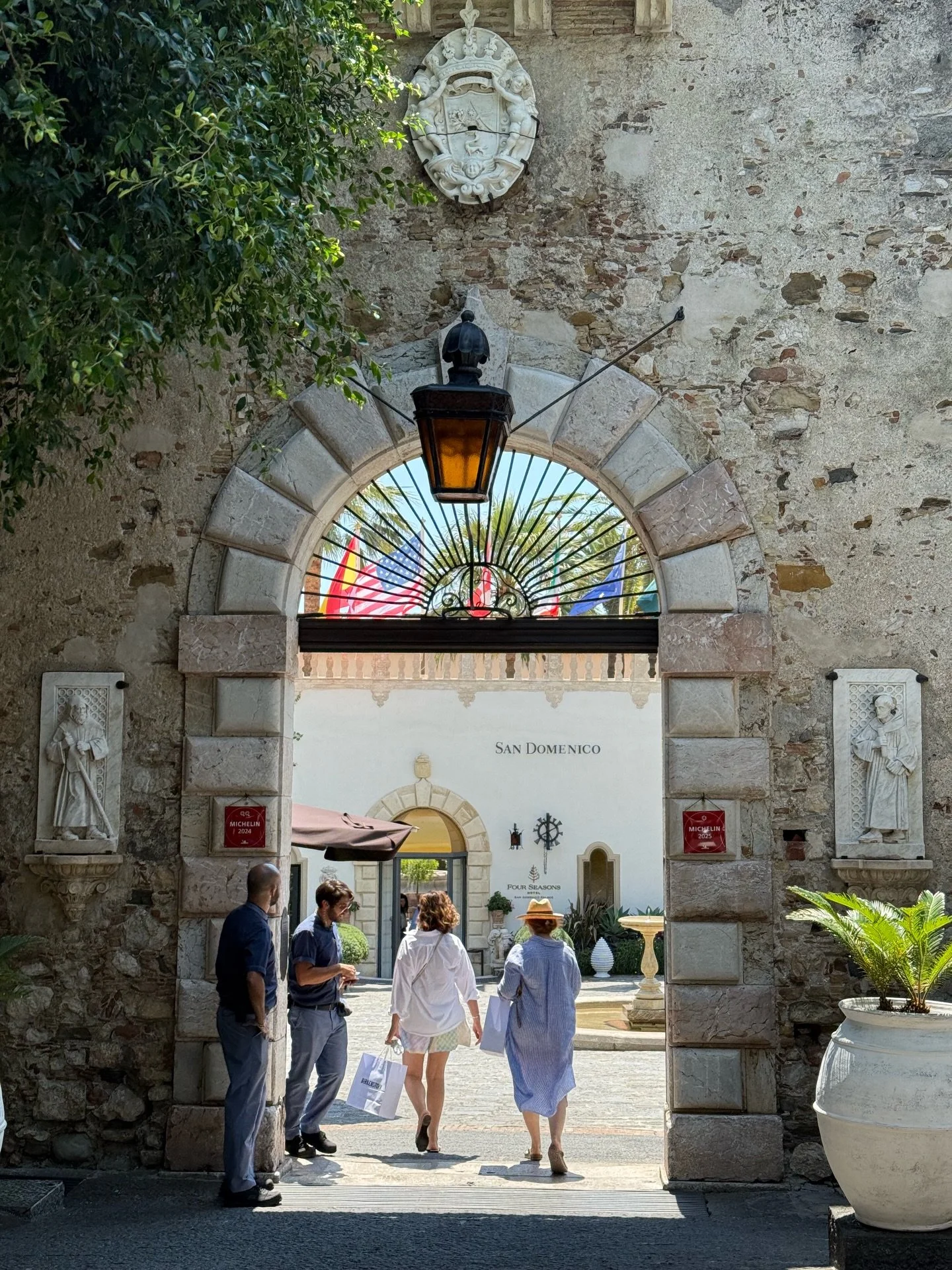Yes &mdash; this is where The White Lotus came to life. San Domenico Palace, Taormina. Even more magical in person.