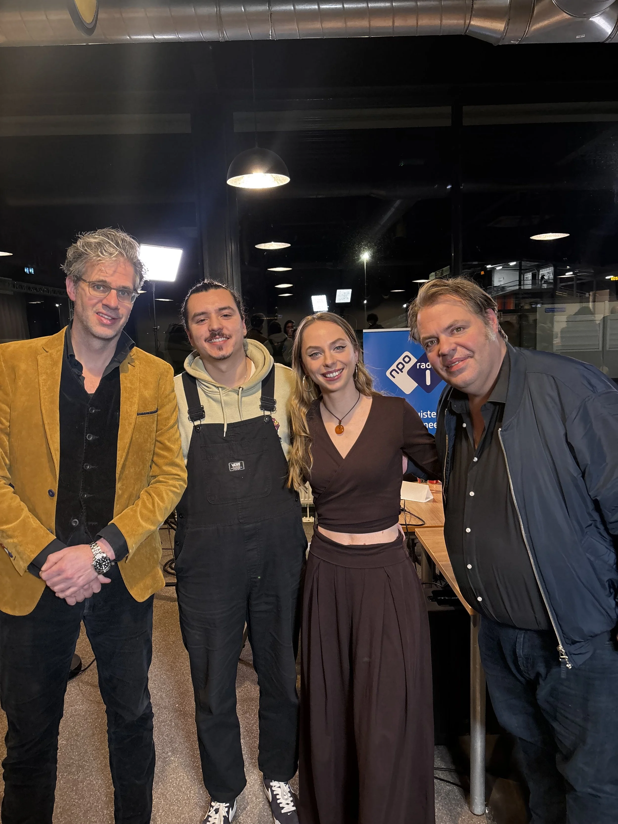 Live optreden bij NPO Radio 1