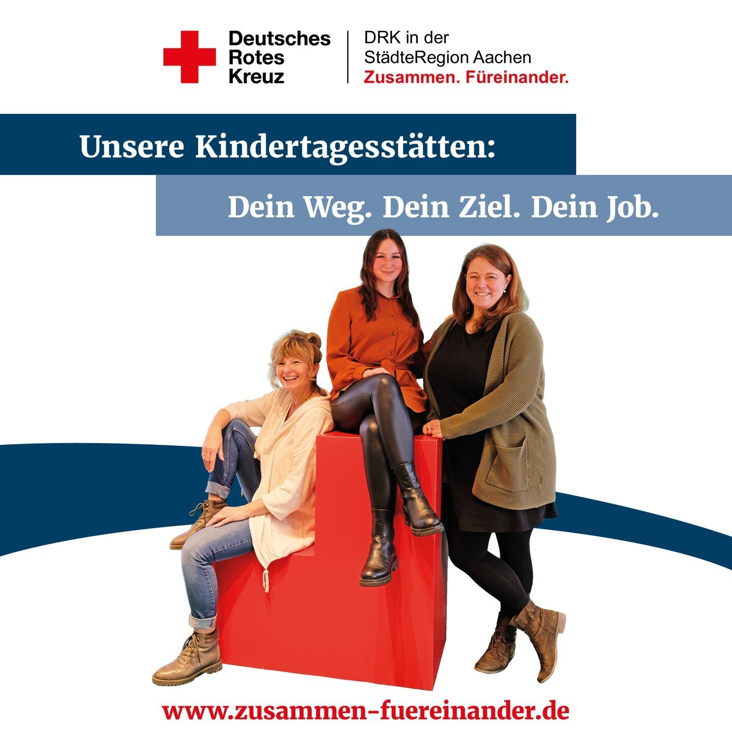 ++ Unsere Kindertagesst&auml;tten: Dein Weg. Dein Ziel. Dein Job. ++

Haben wir dein Interesse geweckt? Dann bewirb dich jetzt unter www.zusammen-f&uuml;reinander.de

#drk #drkst&auml;dteregionaachen #zusammenf&uuml;reinander #deinwegdeinzieldeinjob