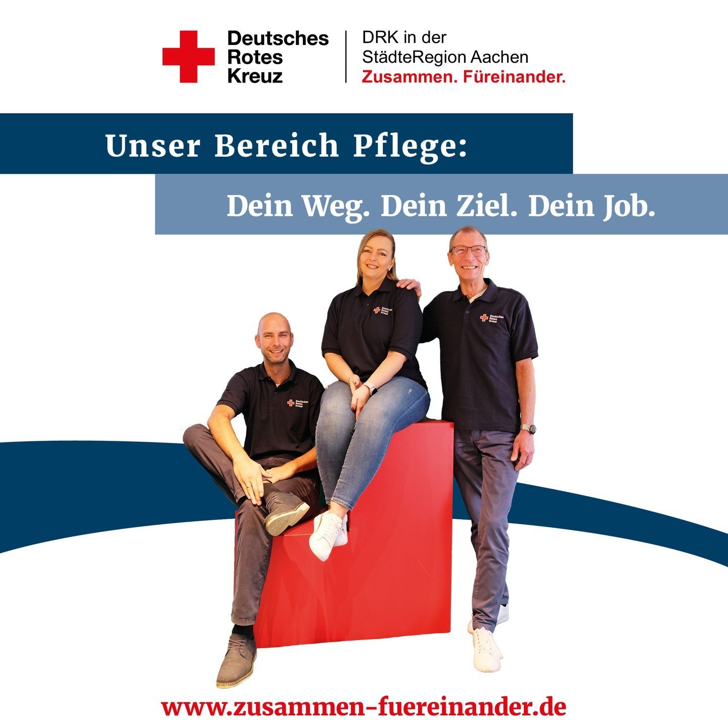 ++ Unser Bereich Pflege: Dein Weg. Dein Ziel. Dein Job. ++

Haben wir dein Interesse geweckt? Dann bewirb dich jetzt unter www.zusammen-fuereinander.de 

#drk #drkst&auml;dteregionaachen #zusammenf&uuml;reinander #deinwegdeinzieldeinjob