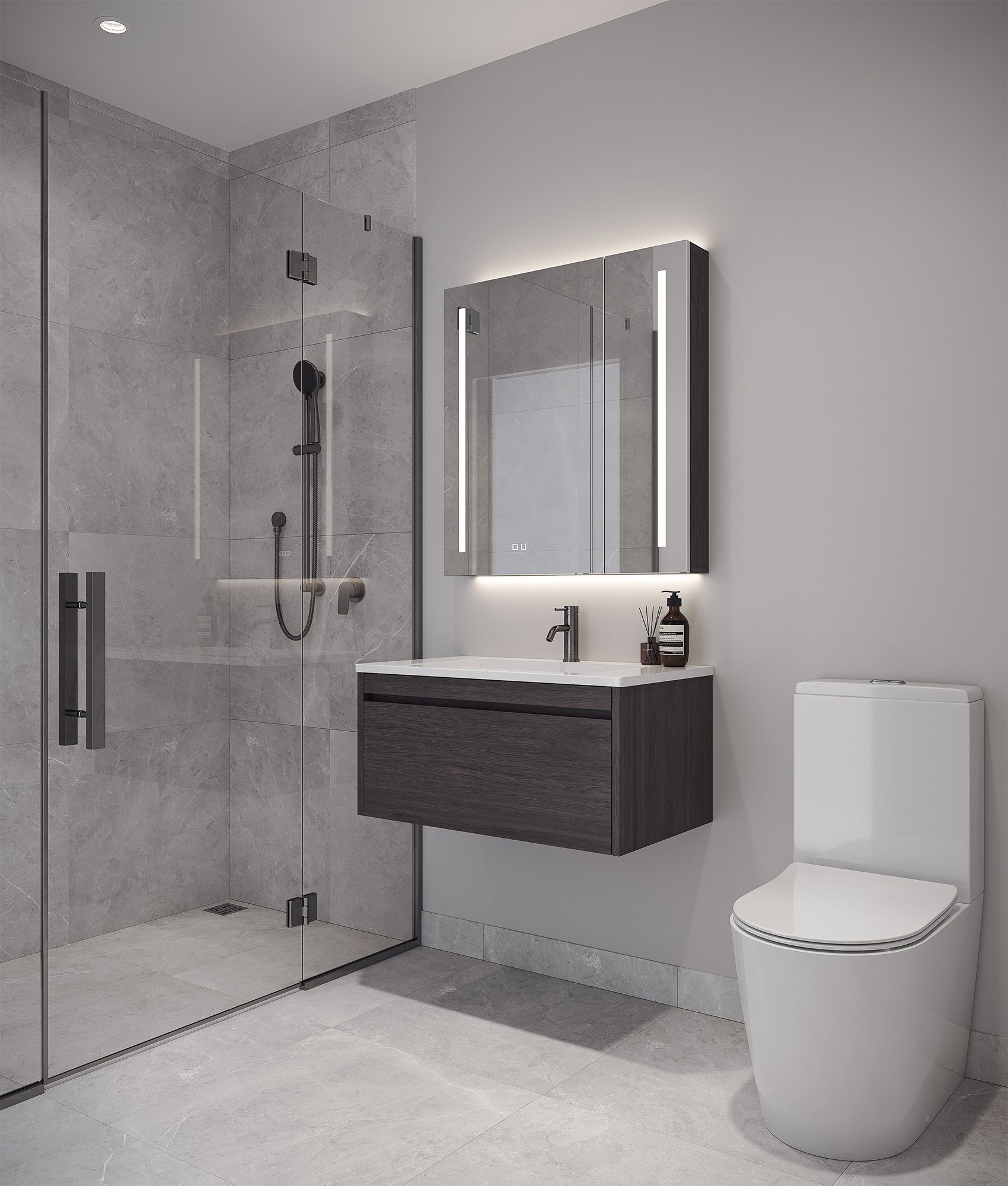 11-15 Edgerley Interior Bathroom Minimal 3D render