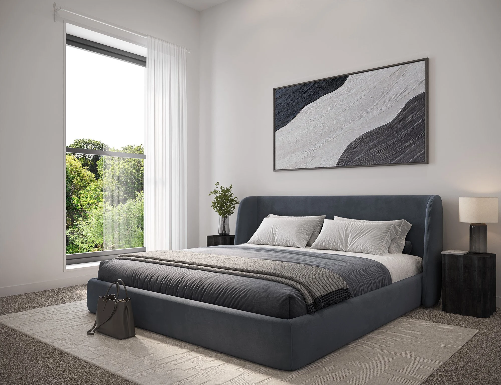 11-15 Edgerley Interior Bedroom 3D render