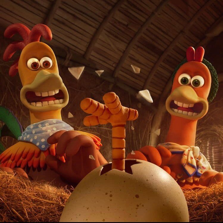 Cracking news! The first still from Chicken Run 2 has hatched&hellip; 

I&rsquo;ve been working in the puppet dept. and hobnobbing with the hens since finishing at @nftsmodelmaking . V excited to share what I&rsquo;ve been working on! 

@aardmananima