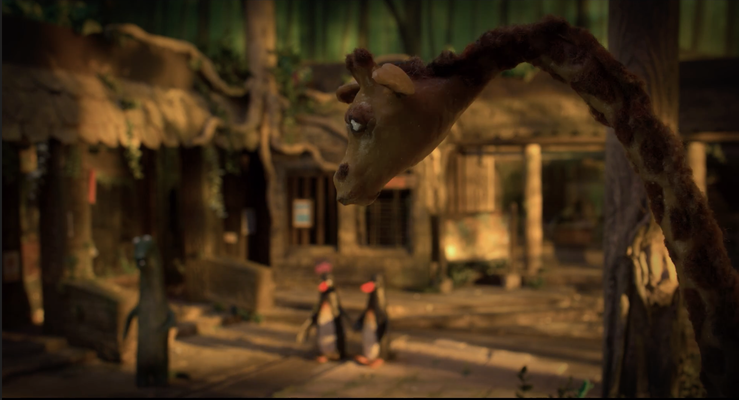 Stills from the finished film
