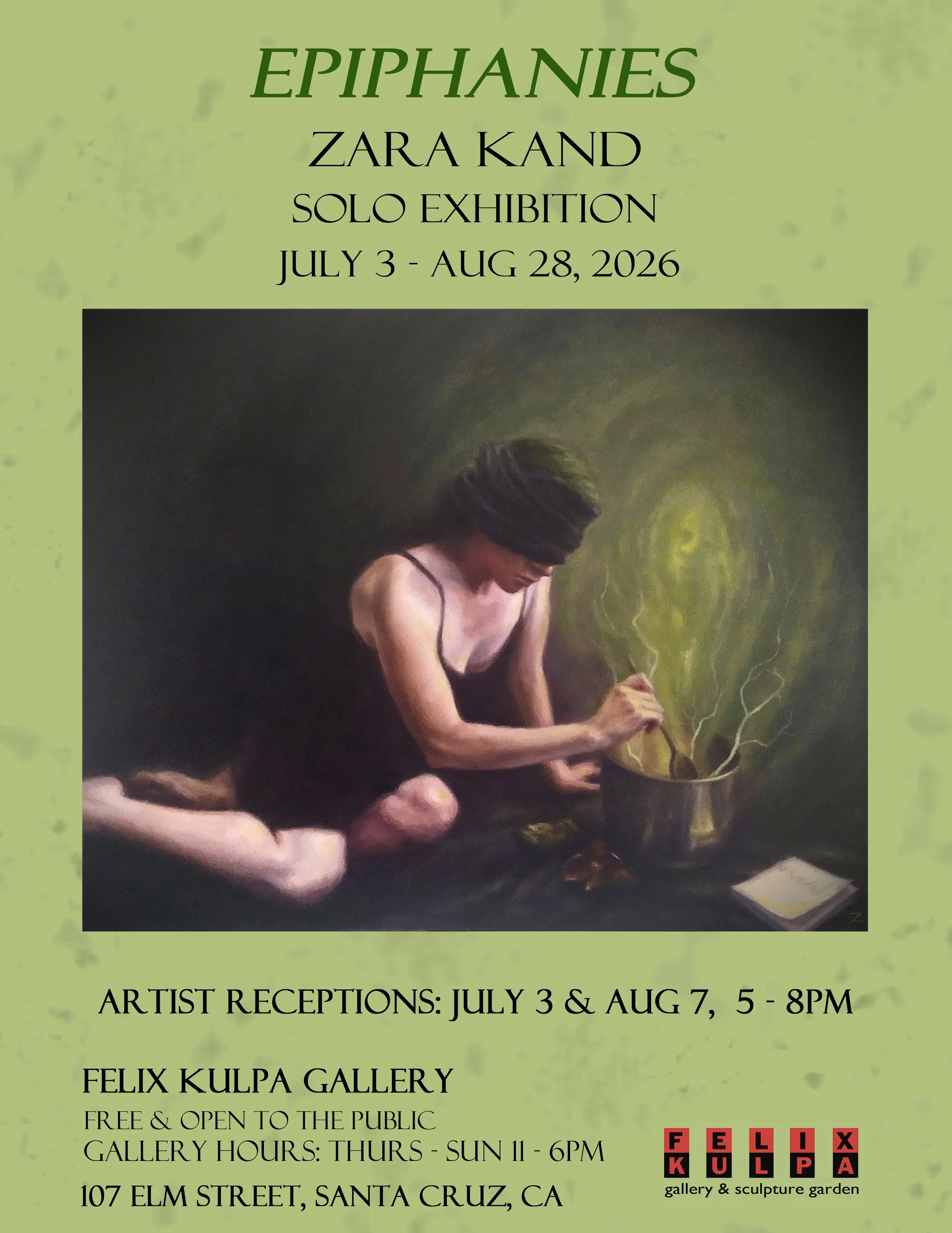 Solo Show at Felix Kulpa Gallery June 3rd