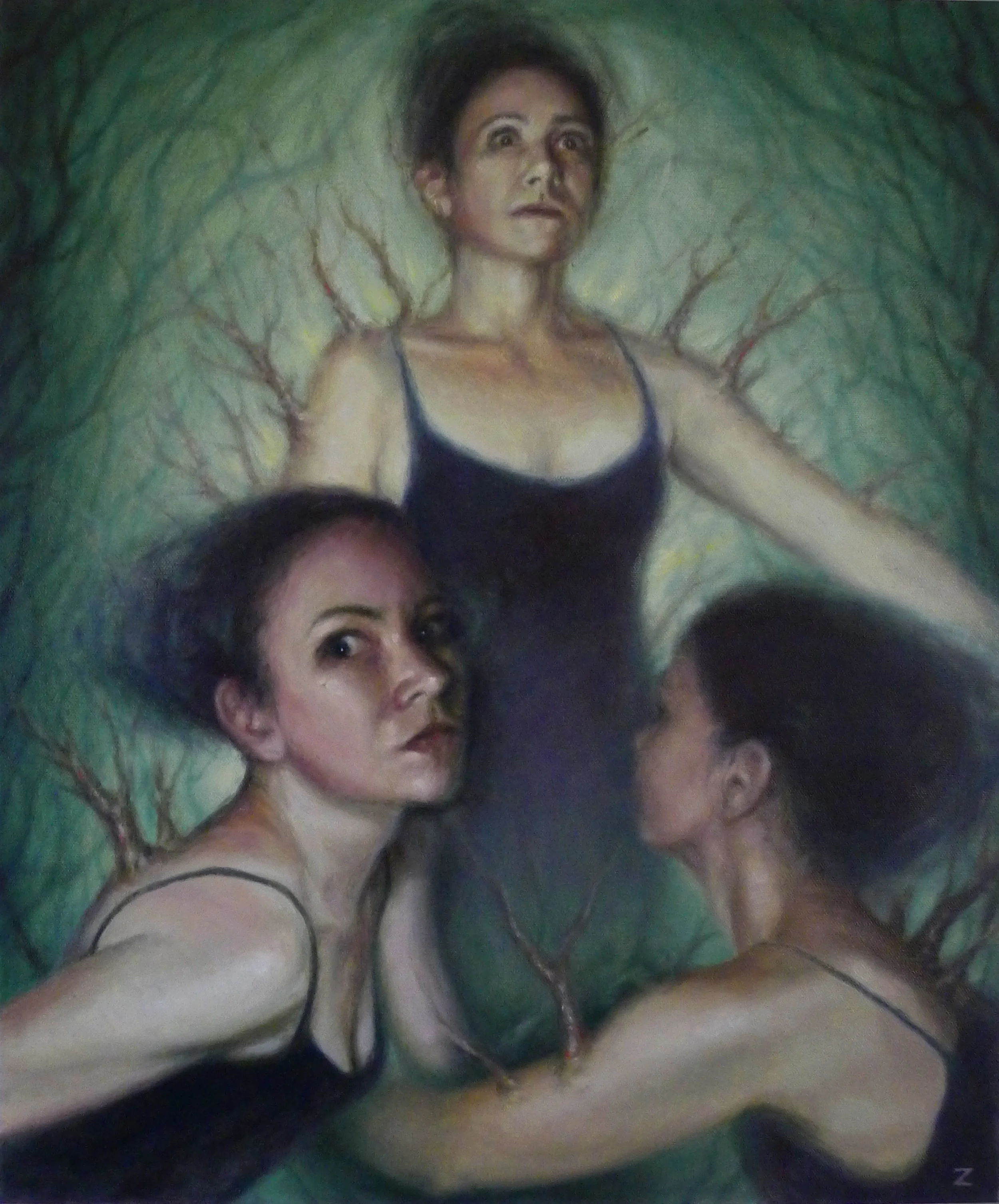 Roots, oil on canvas, 20x24 inches, 2026