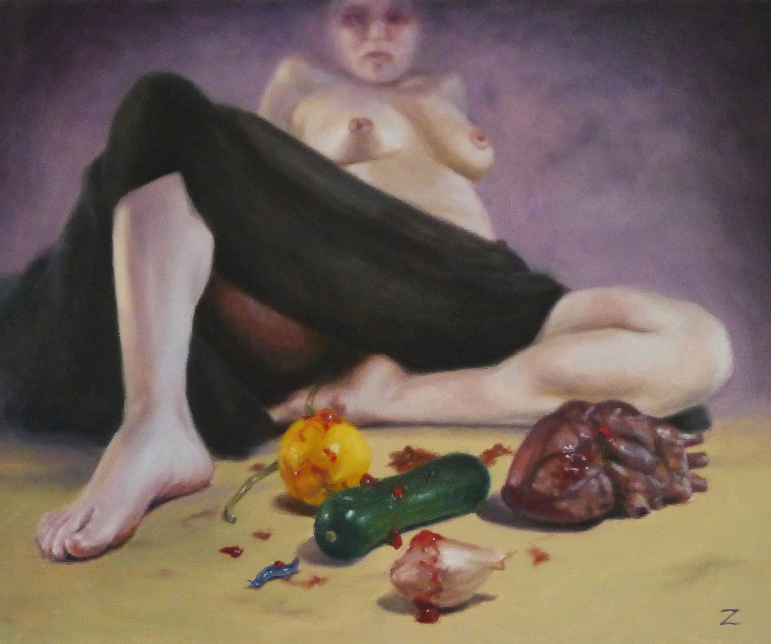 You Wanted Babies, oil on canvas, 24x20 inches, 2025