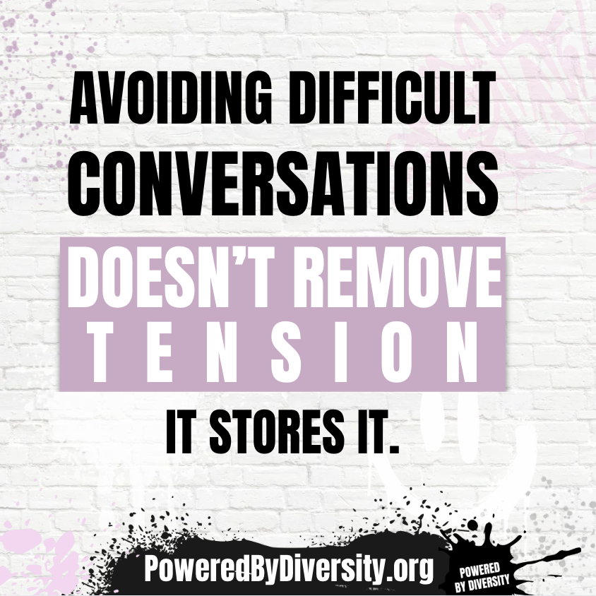Avoiding difficult conversations doesn’t remove tension - it stores it.