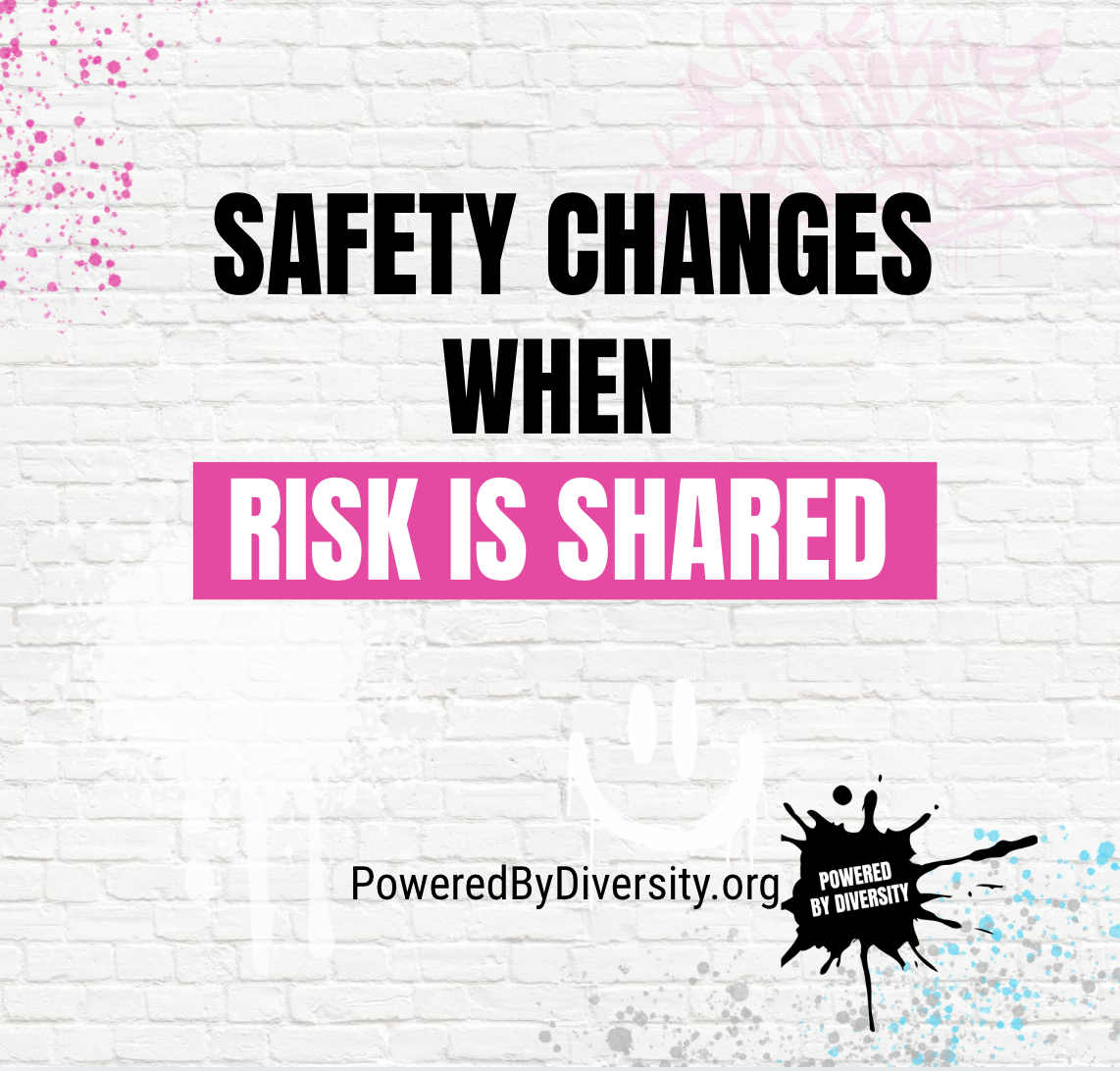 Safety changes when risk is shared.