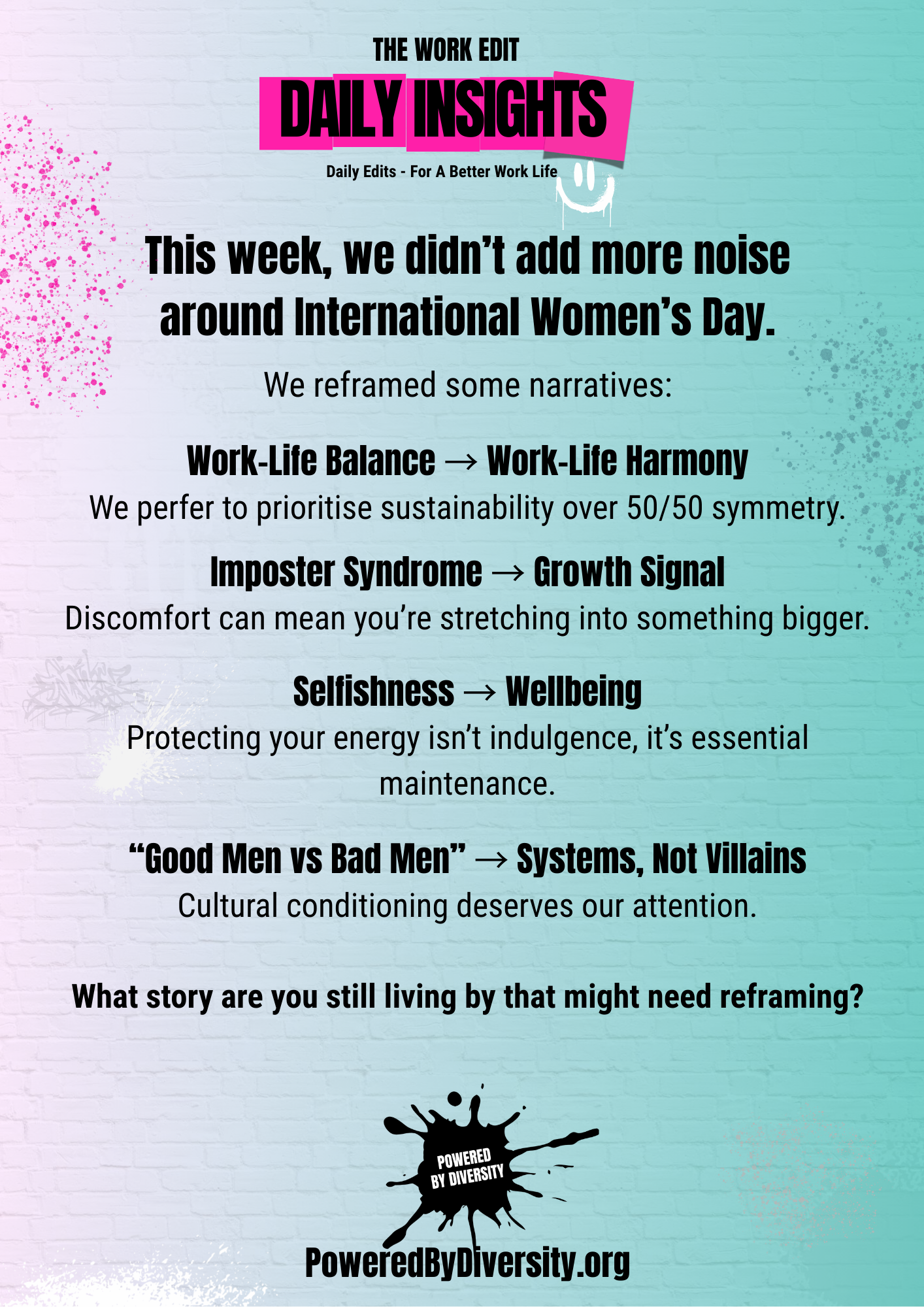 This Week, edited: less noise, more reframing