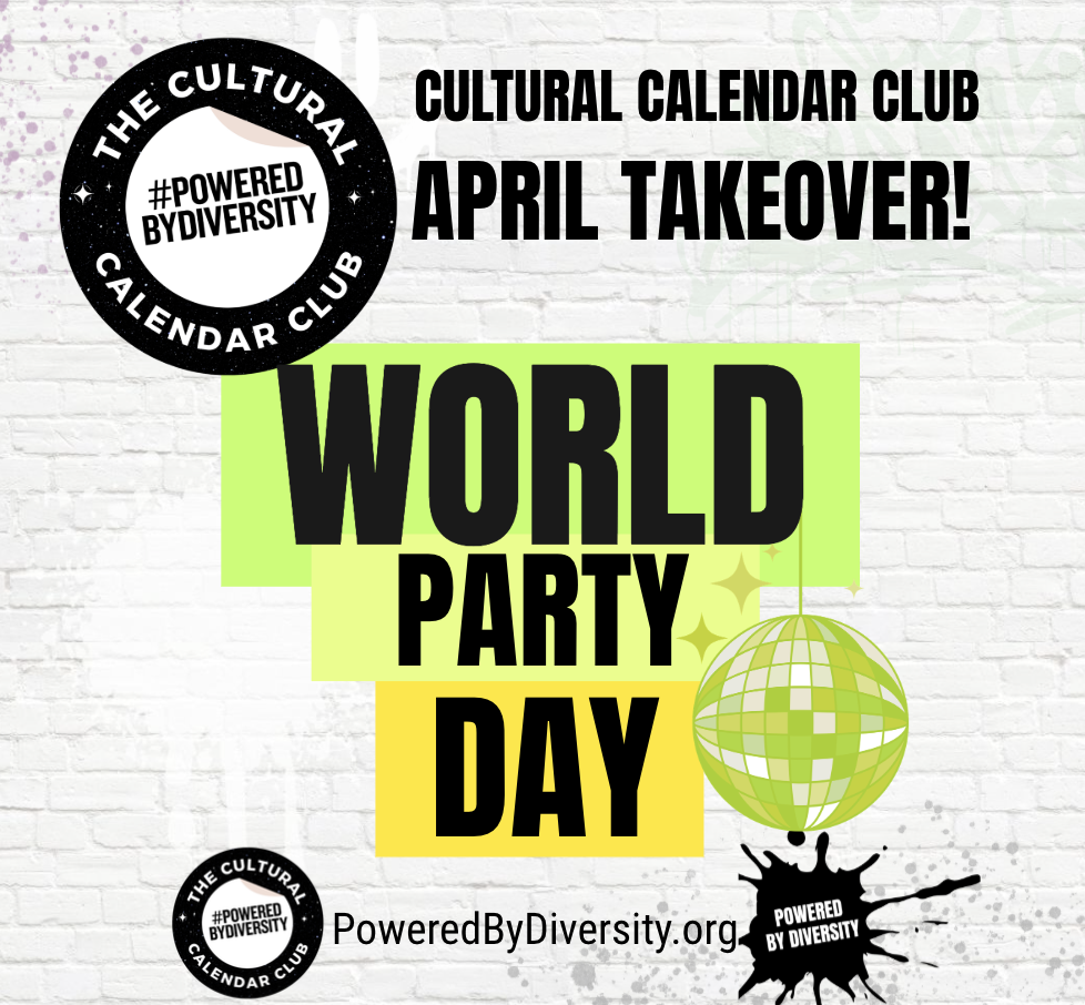 April 3: world party day!