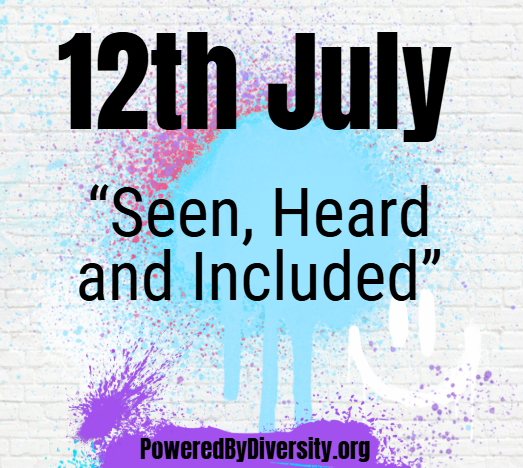 July 12: Seen, Heard and Included. Why Representation Matters for Disabled Children
