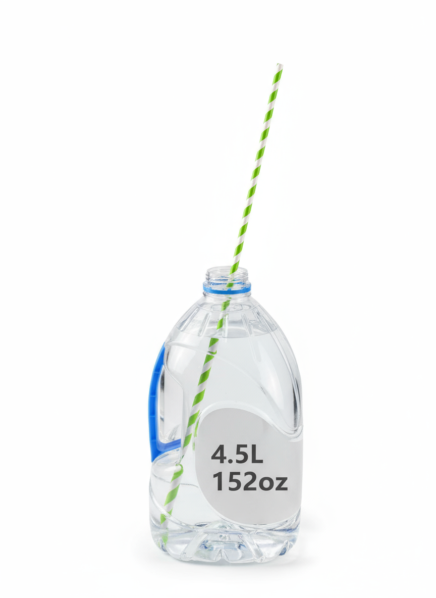 Fishbowl Paper Straws 450 mm – 100-Pack, Biodegradable & Durable