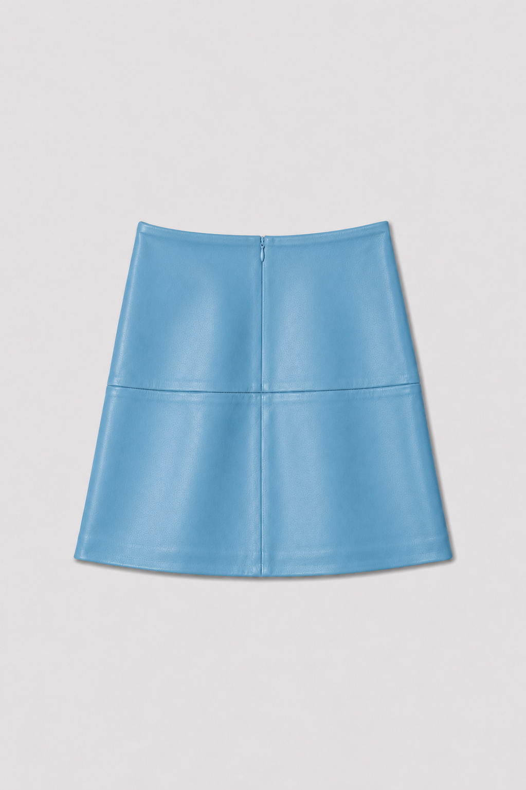 Midi Lederrock_blau_back