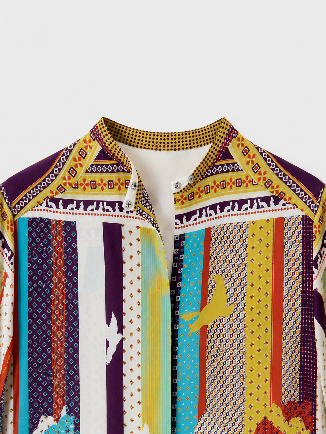 Bunte Bluse_detail