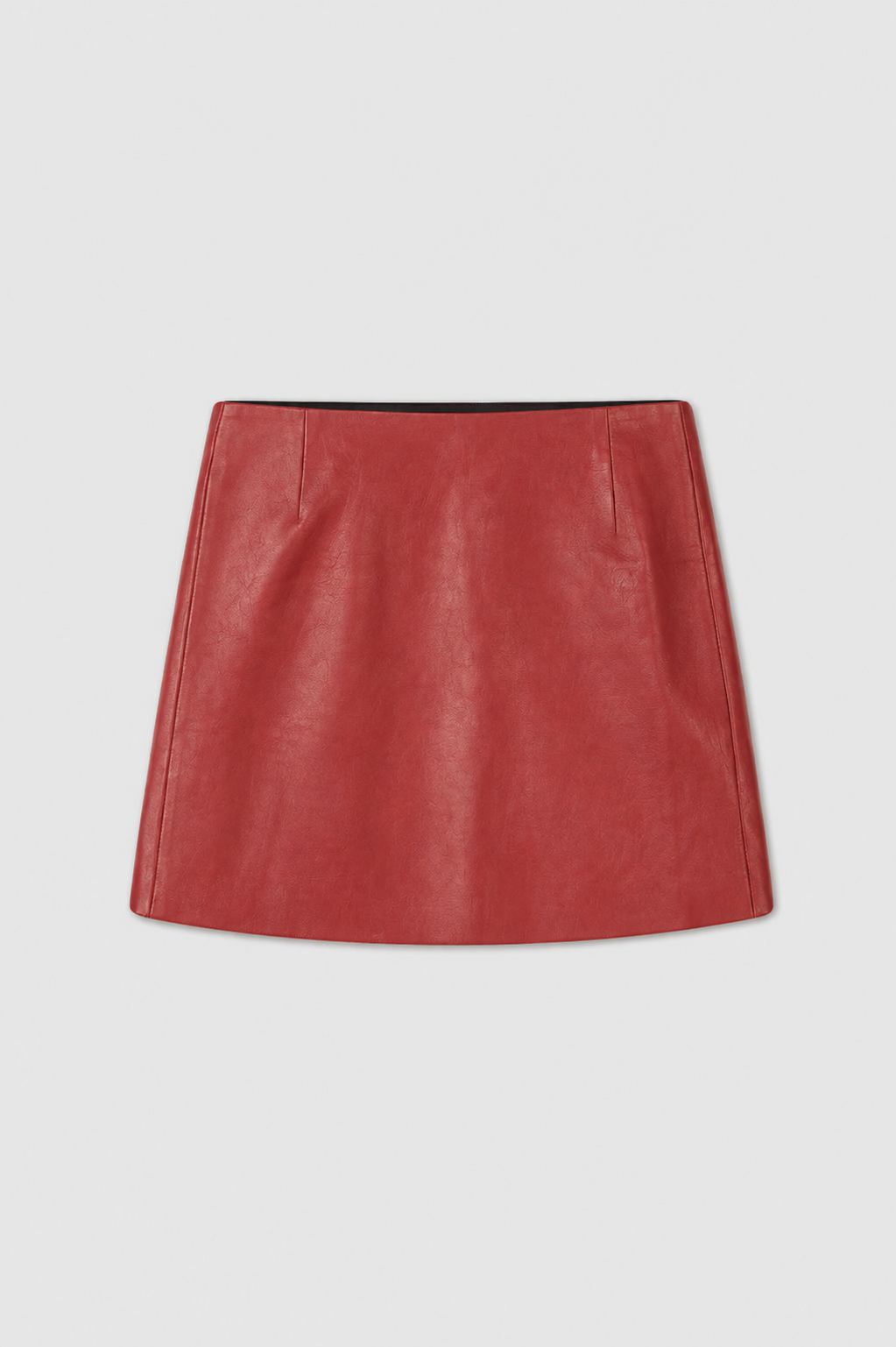 Lederrock_rot_front