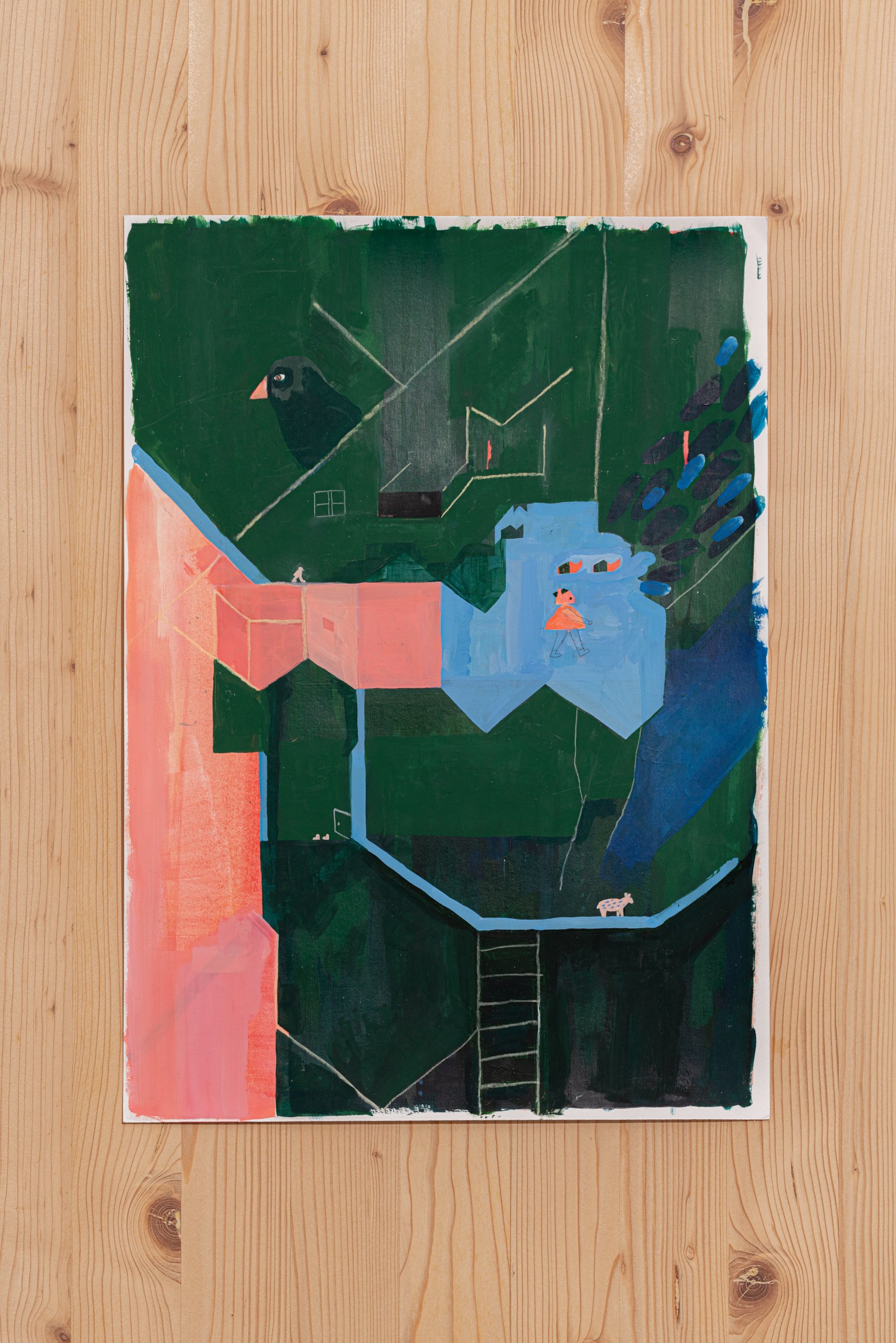 Nos cabances 3 - peinture originale