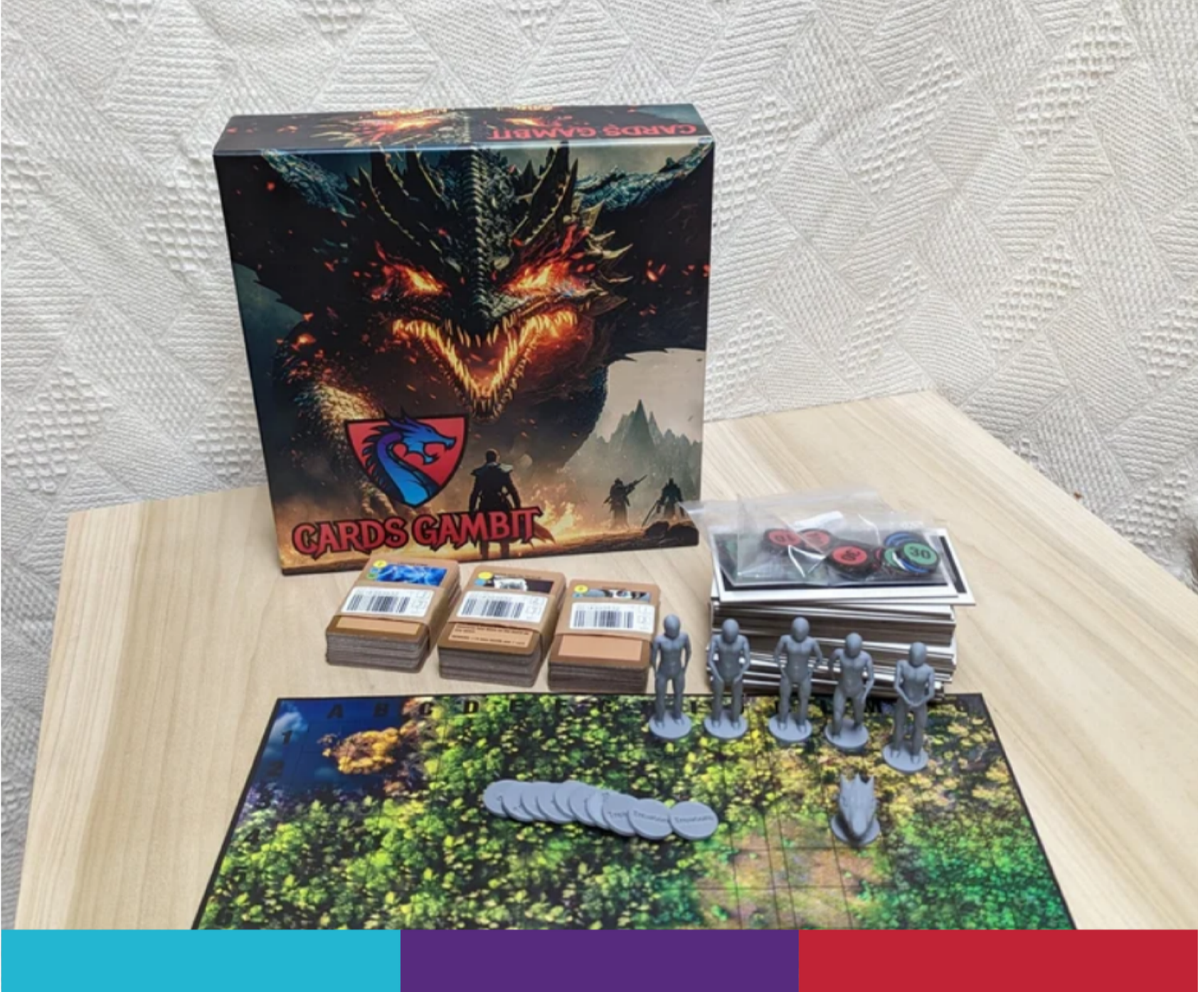 Cards Gambit Board Game