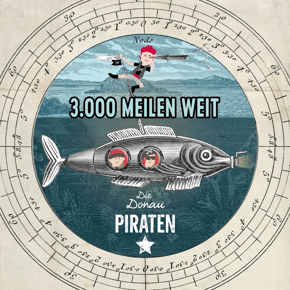 3.000 Meilen weit