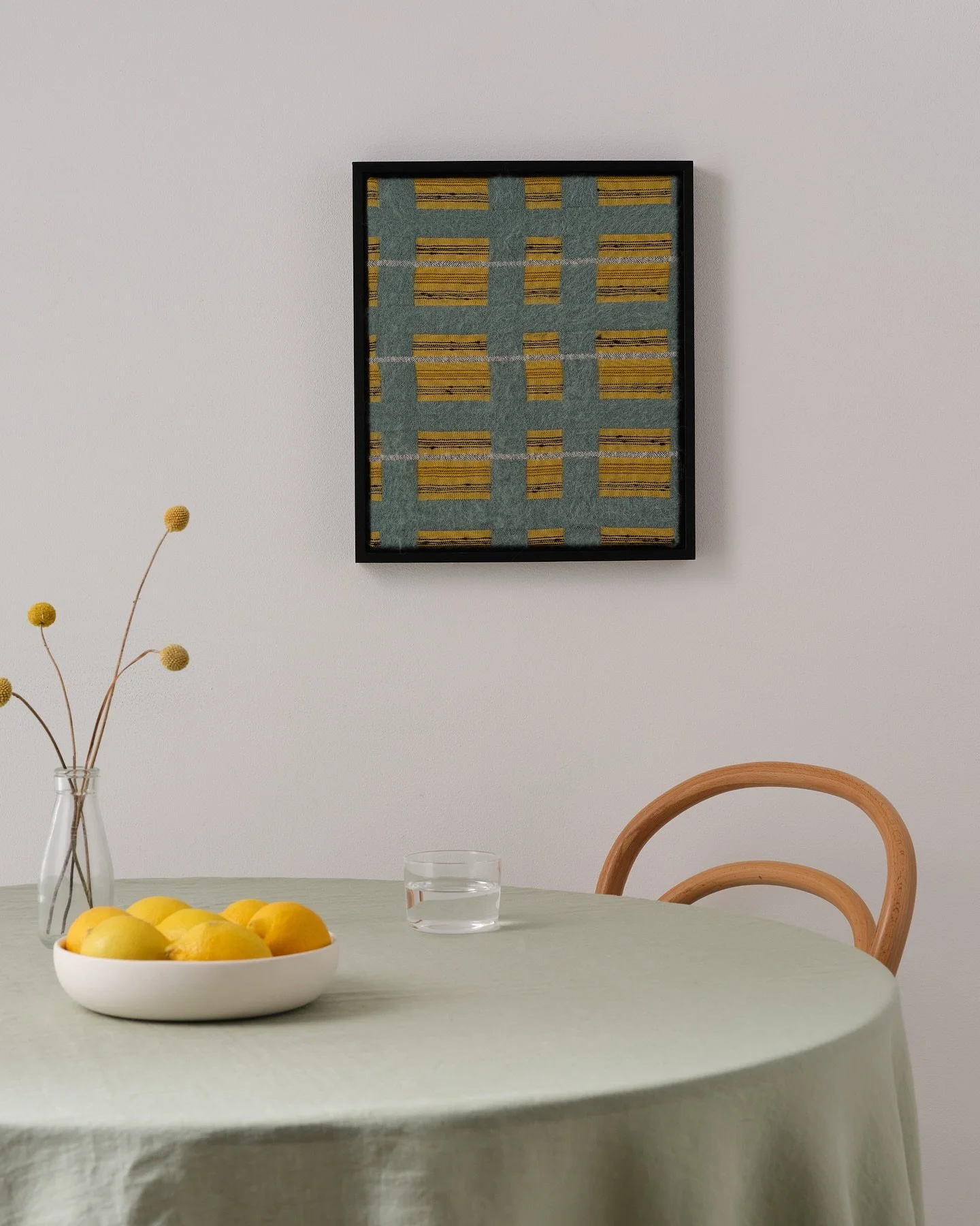 Crossing, 2022
Handwoven silk &amp; mohair